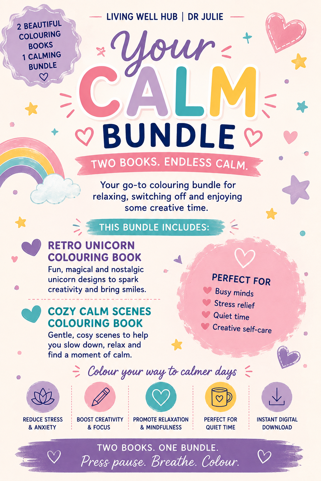 Colour Your Calm Bundle book or product cover